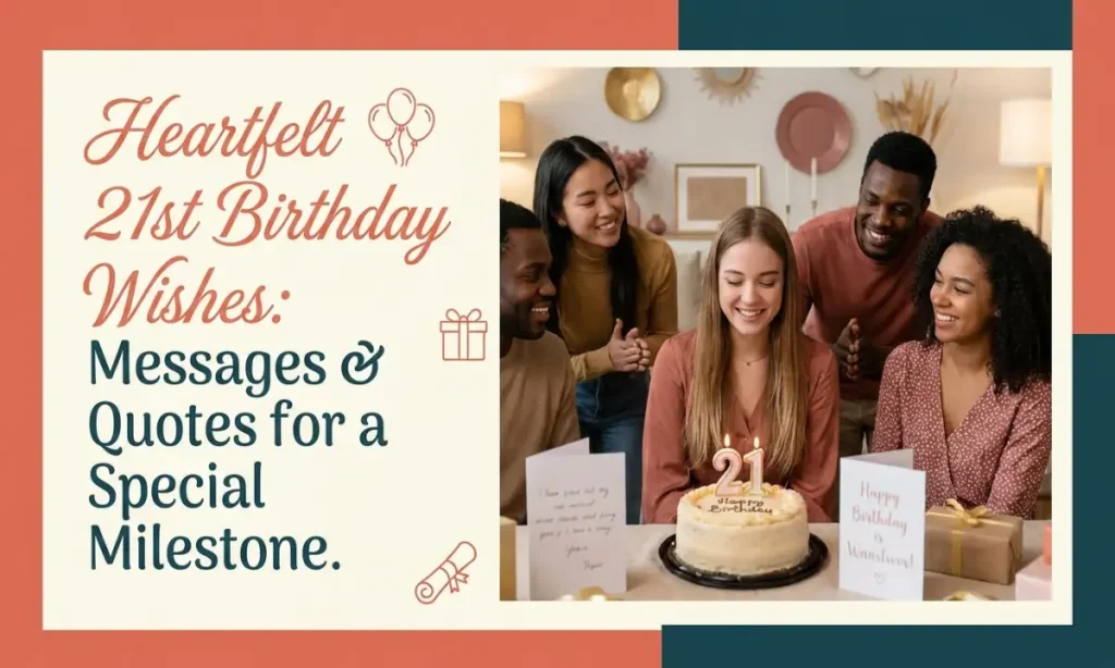 Heartfelt 21st Birthday Wishes
