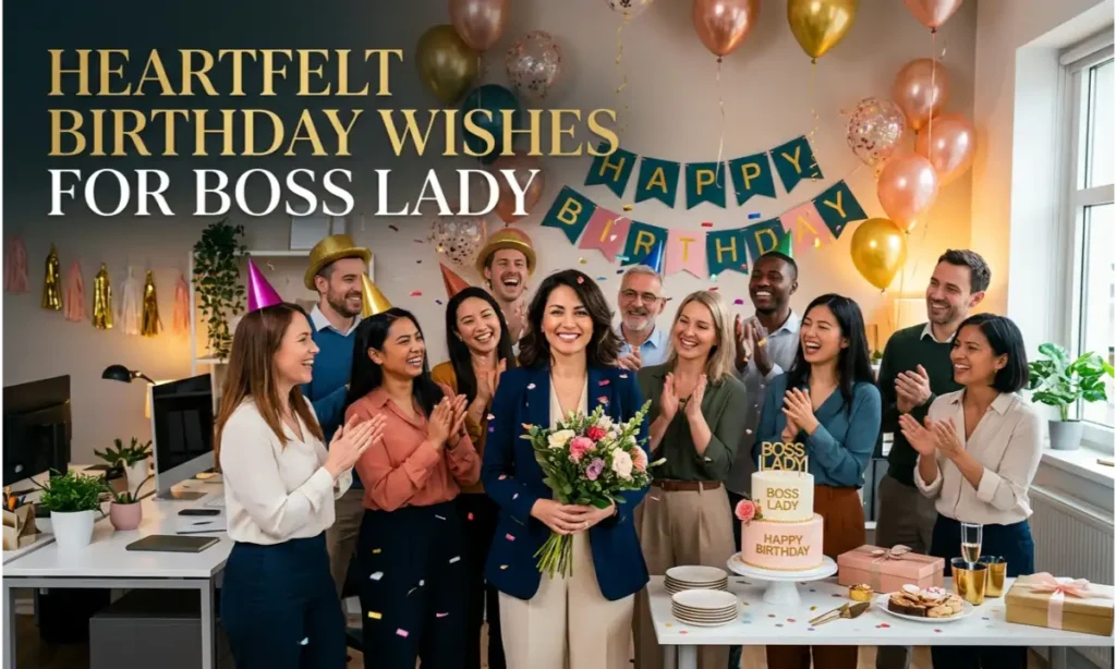 Heartfelt Birthday Wishes for Boss Lady