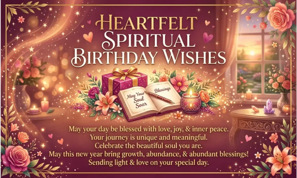 Heartfelt Spiritual Birthday Wishes
