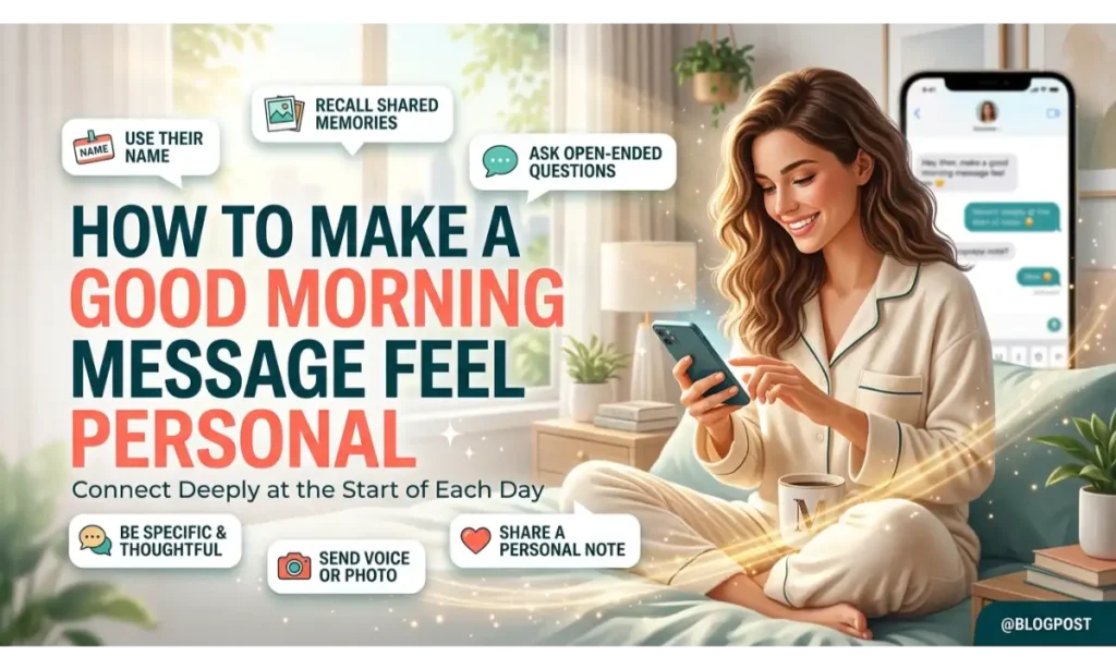 How To Make A Good Morning Message