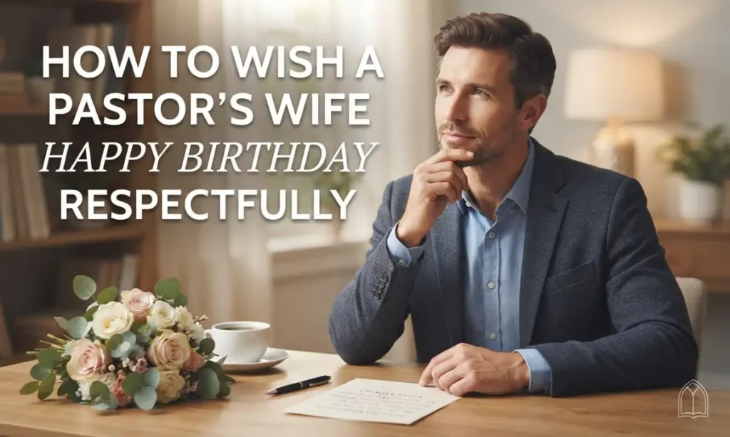 How to Wish a Pastors Wife