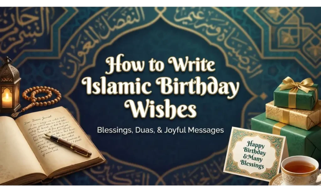 How to Write Islamic Birthday Wishes