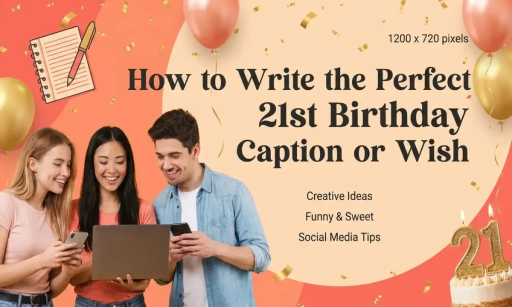 How to Write the Perfect 21st Birthday Caption or Wish