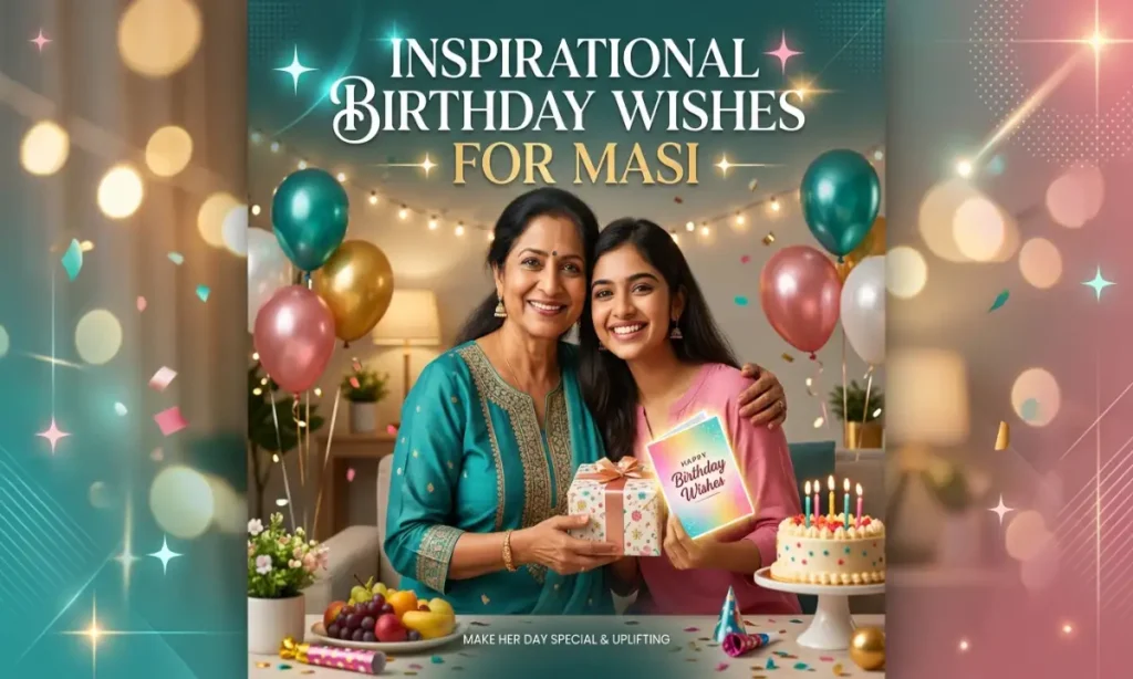 Inspirational Birthday Wishes For Masi