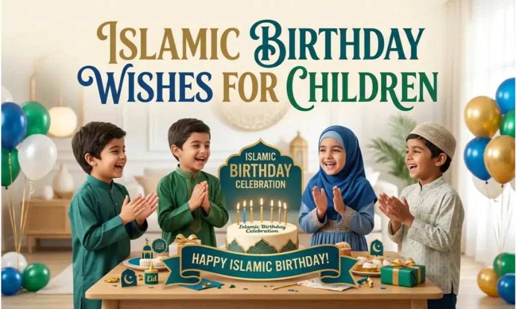 Islamic Birthday Wishes for Children