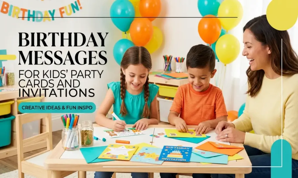 Kids Party Cards And Invitations