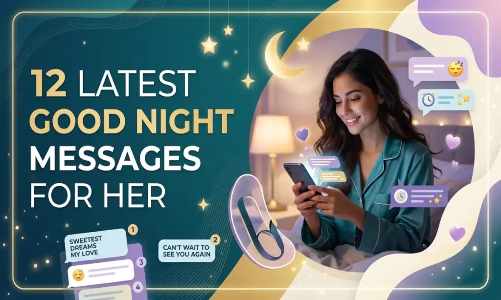 Latest Good Night Messages for Her