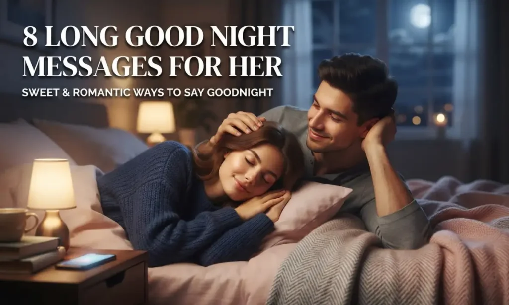 Long Good Night Messages for Her