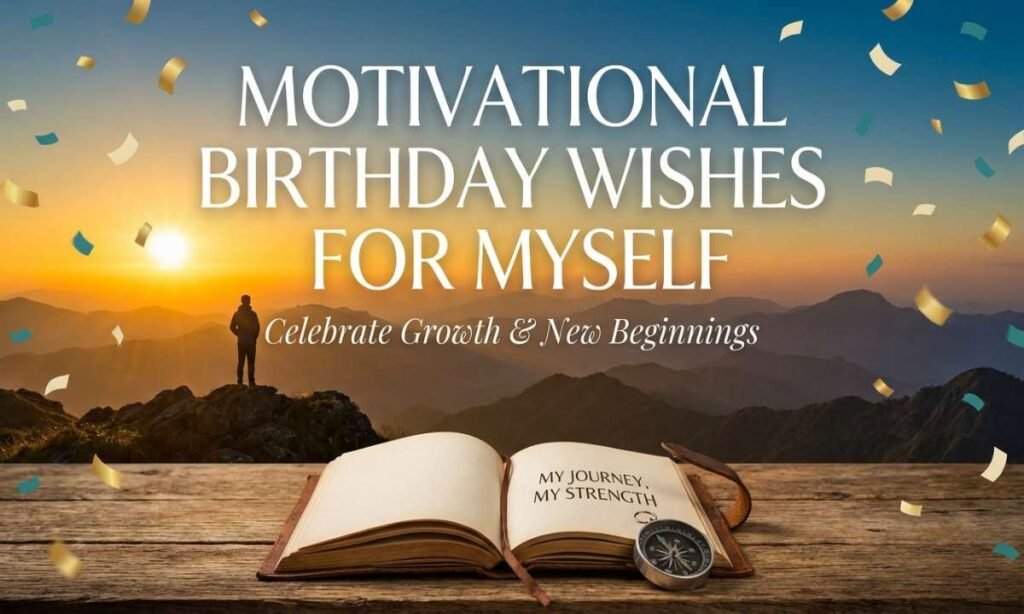 Motivational Birthday Wishes For Myself