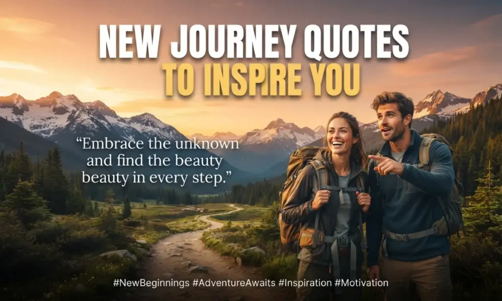 New Journey Quotes to Inspire You