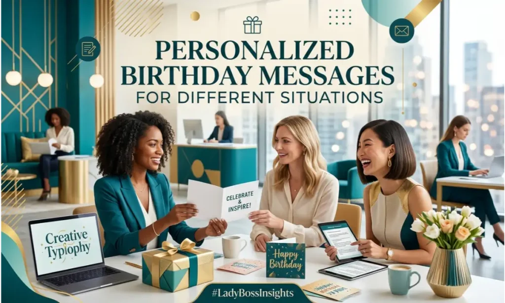 Personalized Birthday Messages for Different Situations