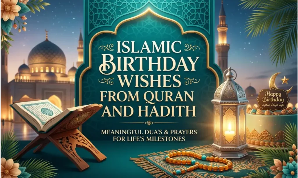 Quranic and Hadith Inspired Birthday Wishes