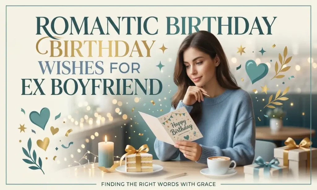 Romantic Birthday Wishes For Ex Boyfriend