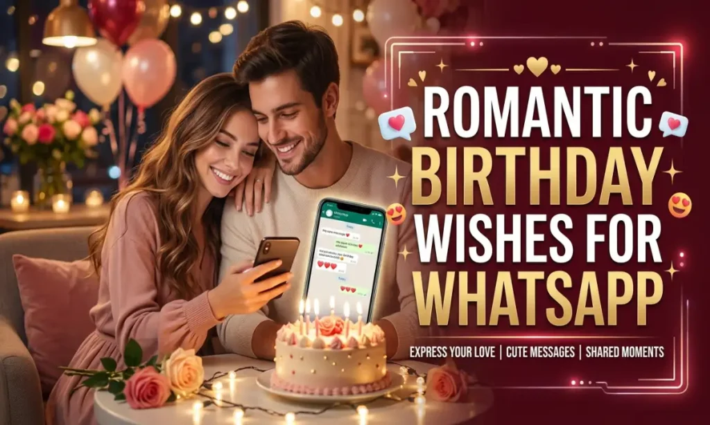 Romantic Birthday Wishes For Whatsapp