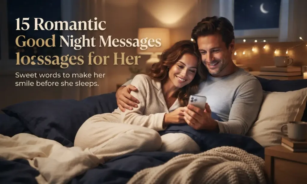 Romantic Good Night Messages for Her