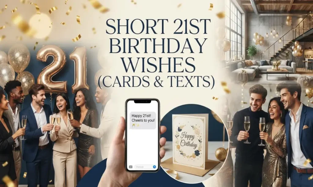 Short 21st Birthday Wishes