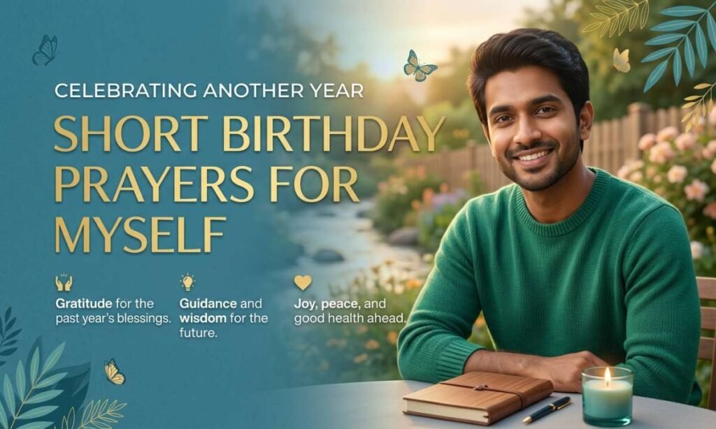 Short Birthday Prayers for Myself