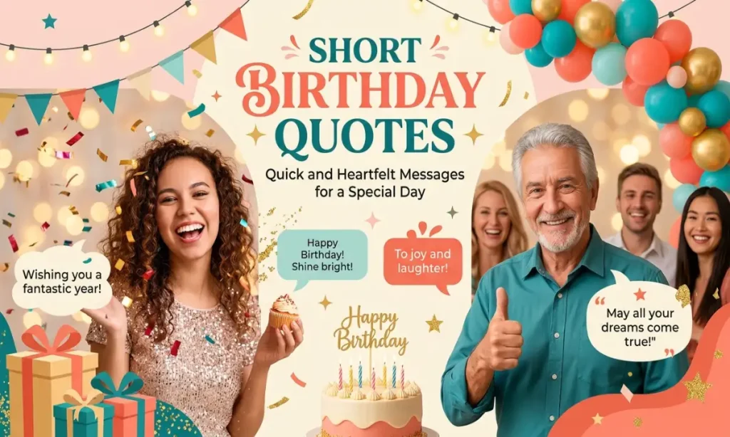 Short Birthday Quotes