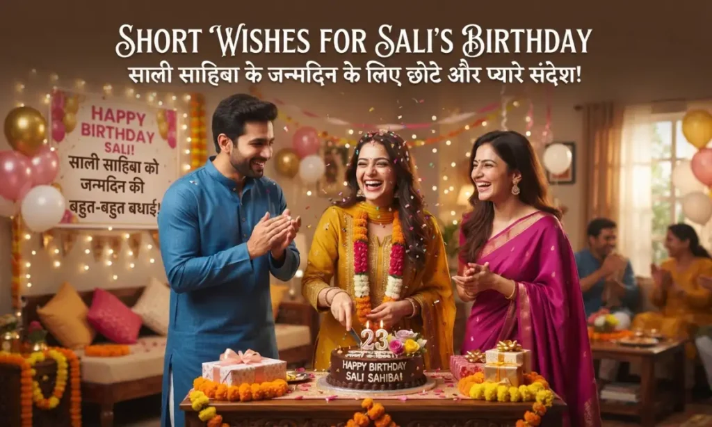 Short Wishes For Sali’s Birthday
