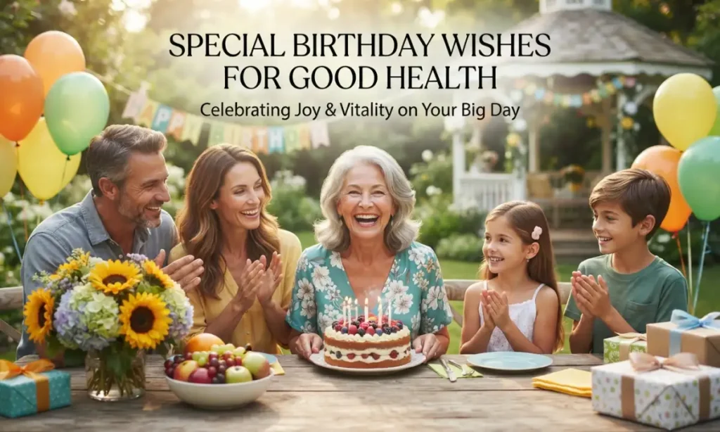 Special Birthday Wishes for Good Health