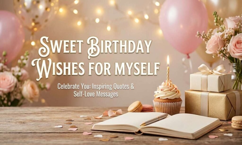 Sweet Birthday Wishes For Myself
