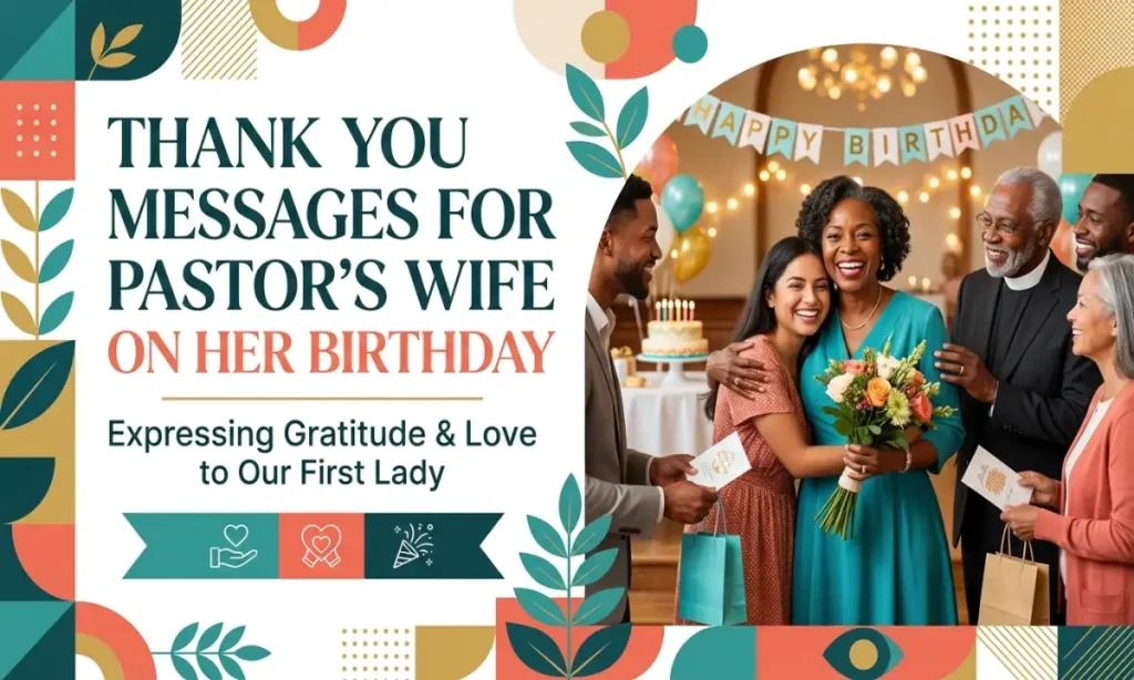Thank You Messages For Pastors Wife