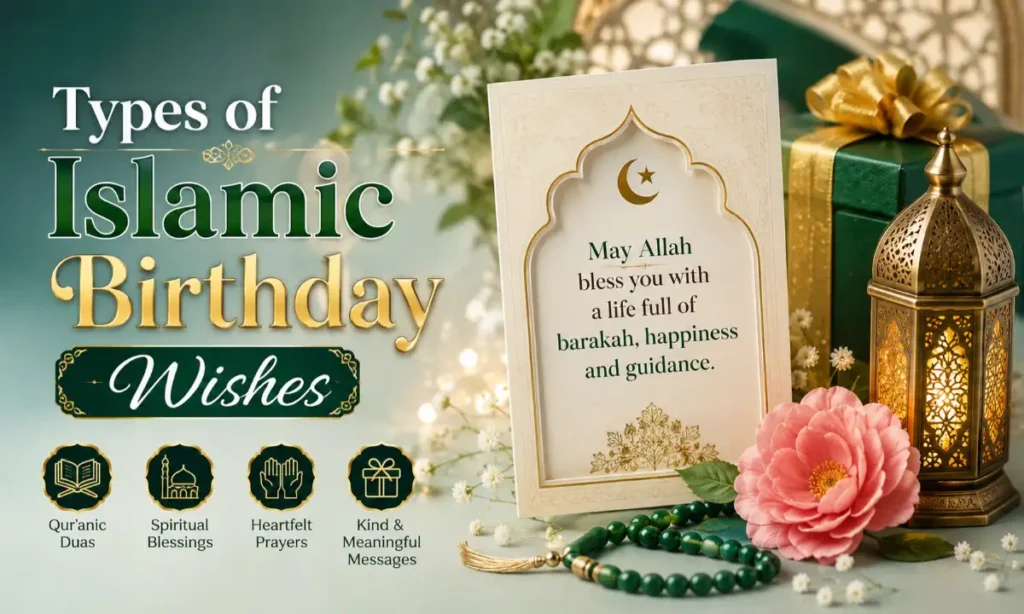 Types of Islamic Birthday Wishes