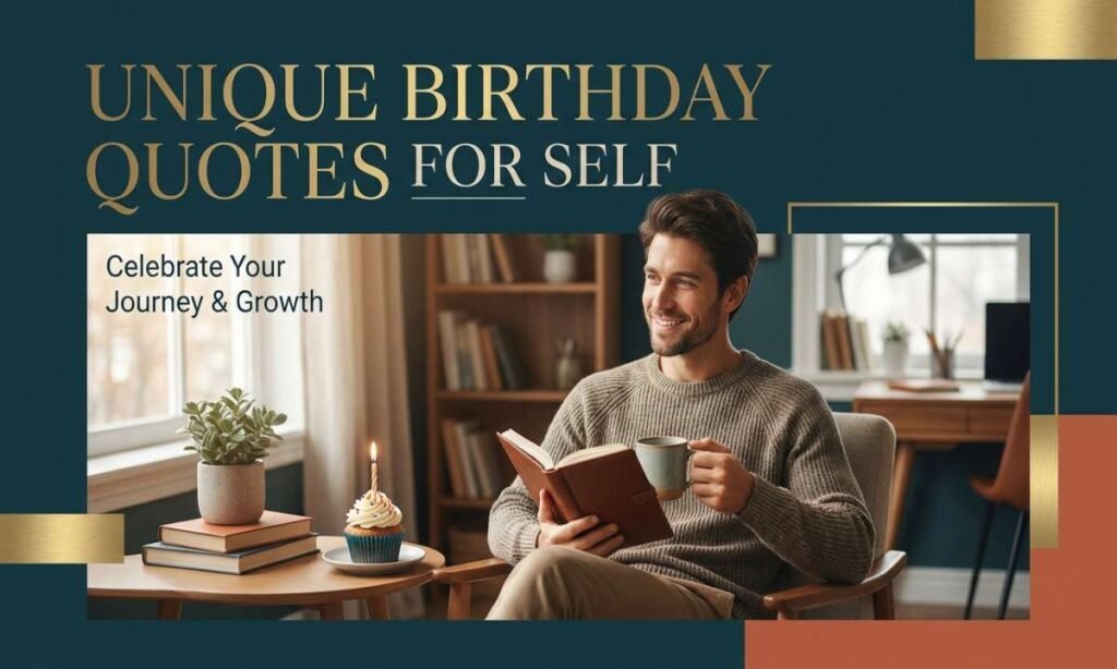 Unique Birthday Quotes For Self