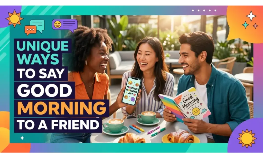 Unique Ways To Say Good Morning