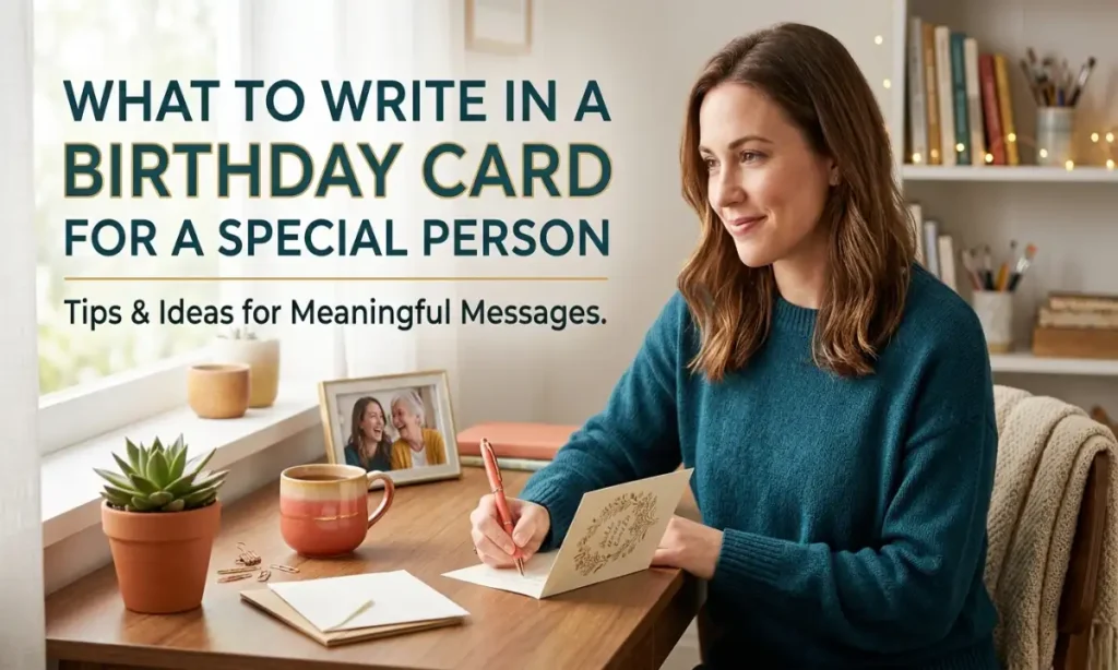 What To Write In A Birthday Card