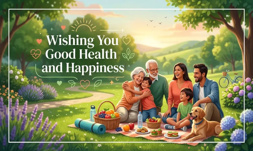 Wishing You Good Health and Happiness
