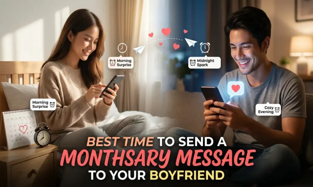 Best Time to Send a Monthsary Message