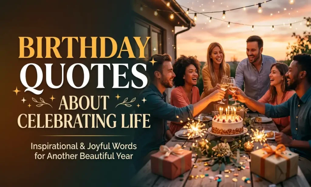Birthday Quotes About Celebrating Life