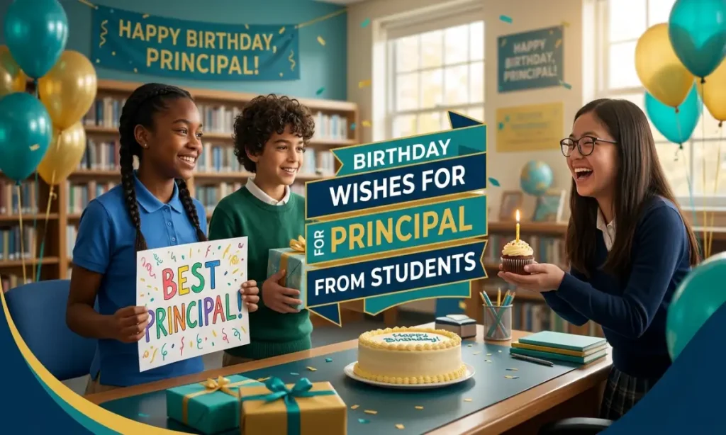Birthday Wishes For Principal From Students