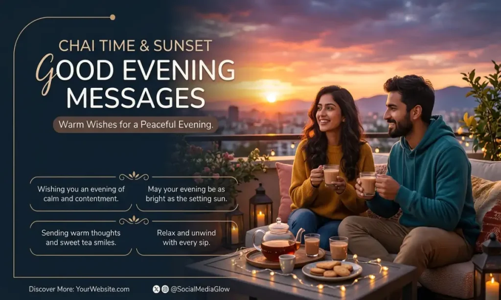 Chai Time and Sunset