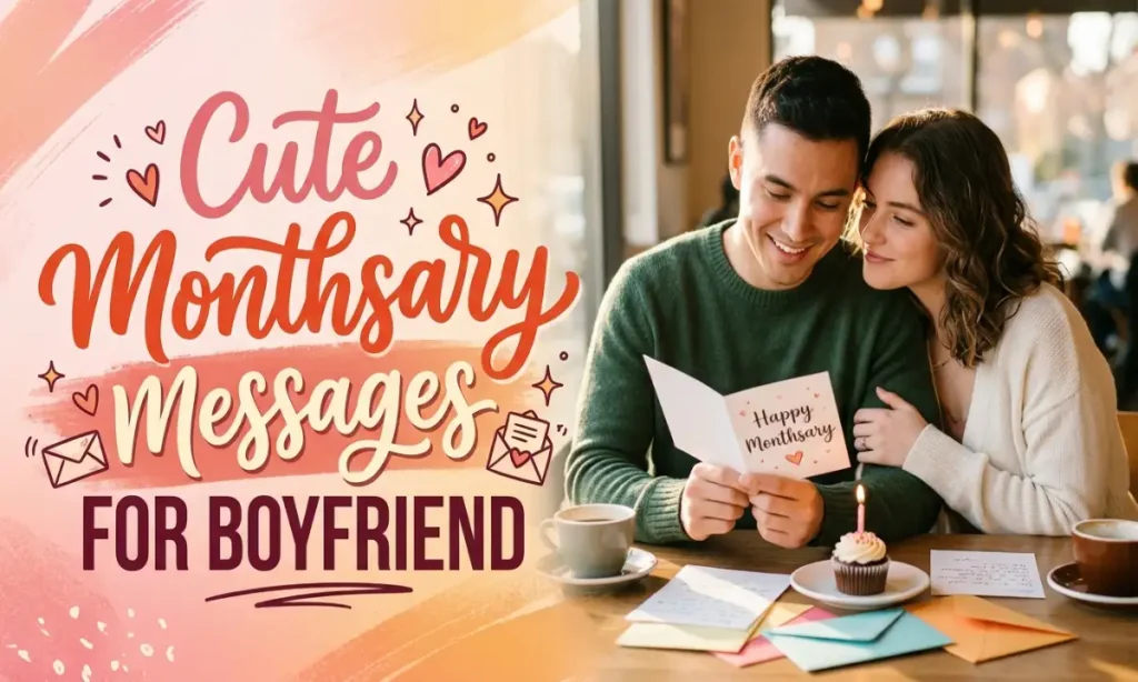 Cute Monthsary Messages for Boyfriend