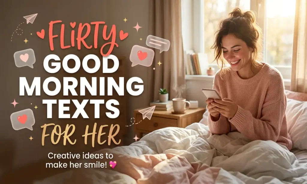 Flirty Good Morning Texts for Her