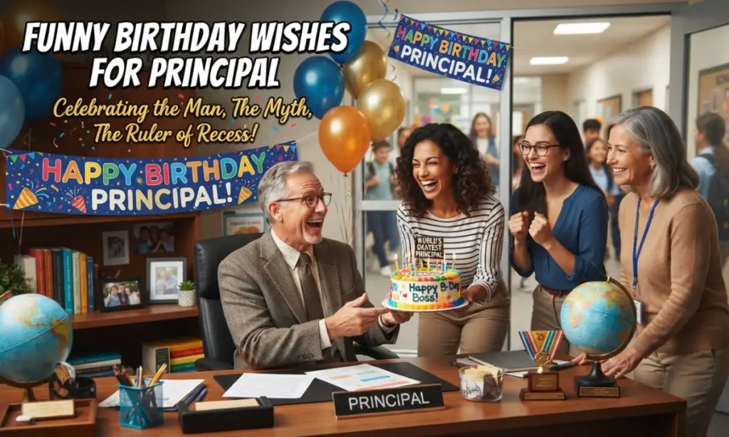 Funny Birthday Wishes For Principal