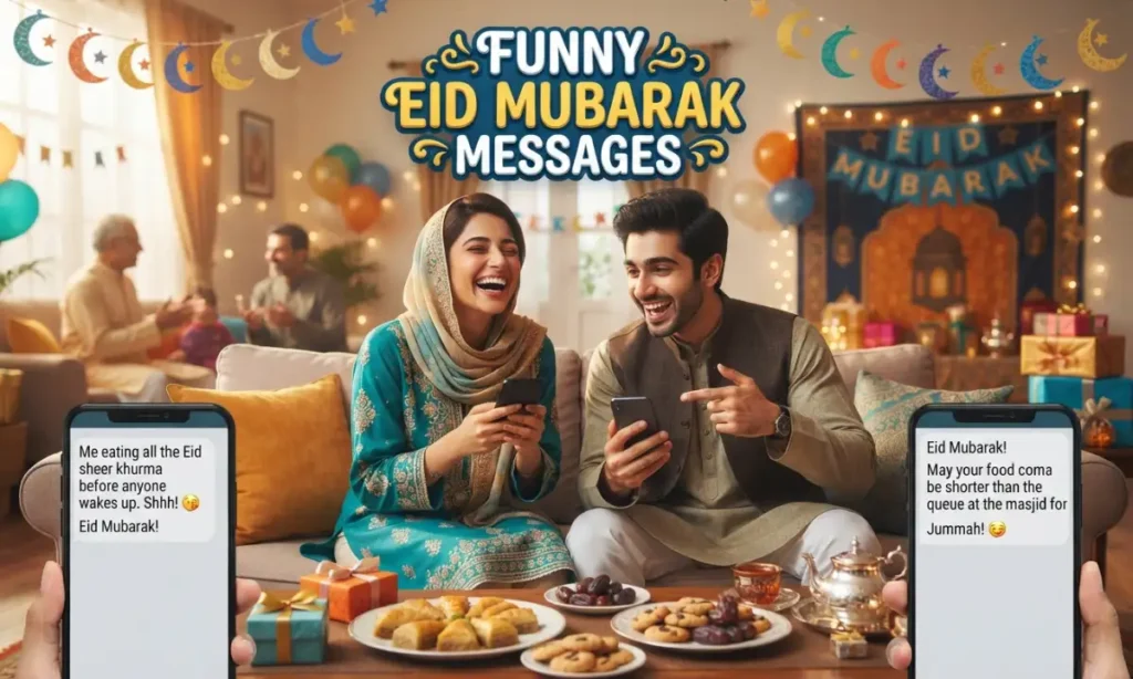 Funny Eid Mubarak Messages