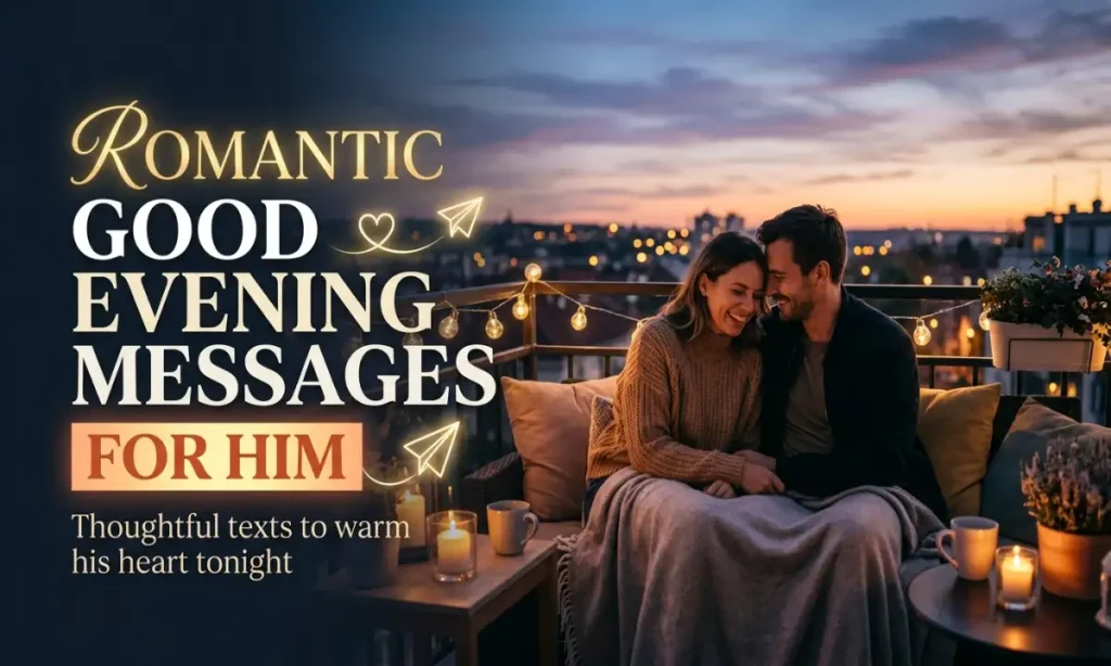 Good Evening Messages For Him