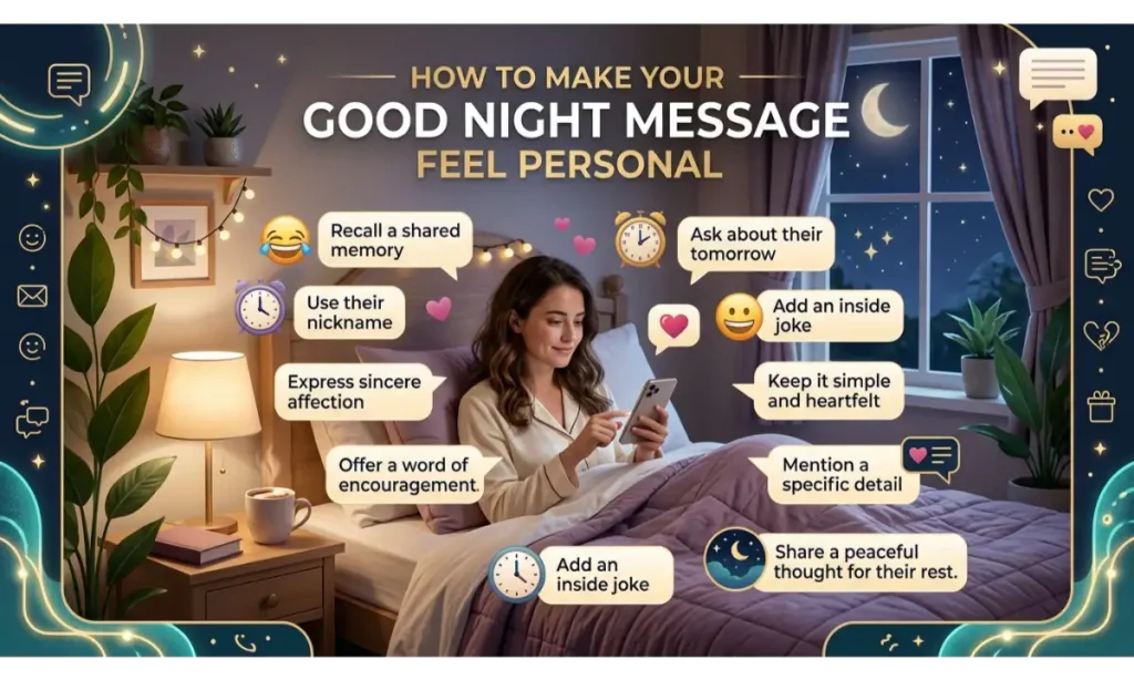 Good Night Message Feel Personal