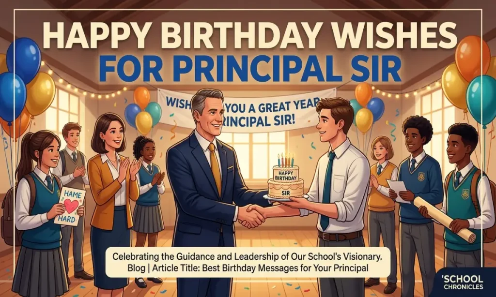 Happy Birthday Wishes For Principal Sir