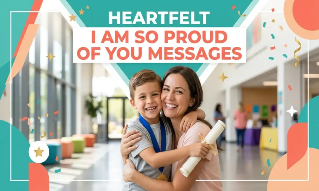 Heartfelt I Am So Proud Of You Messages