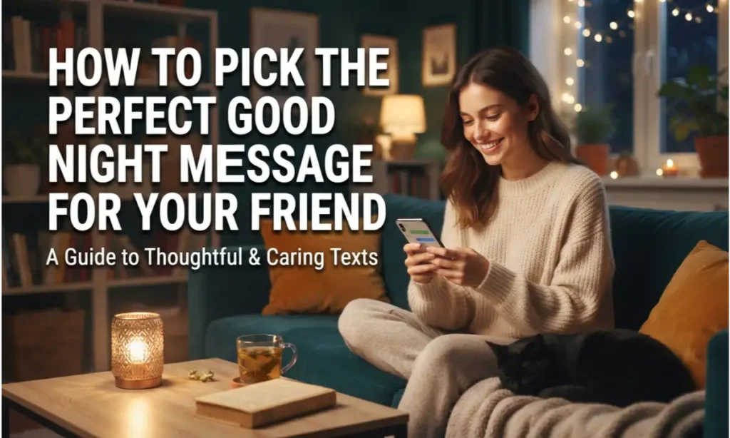 How To Pick The Perfect Good Night Message