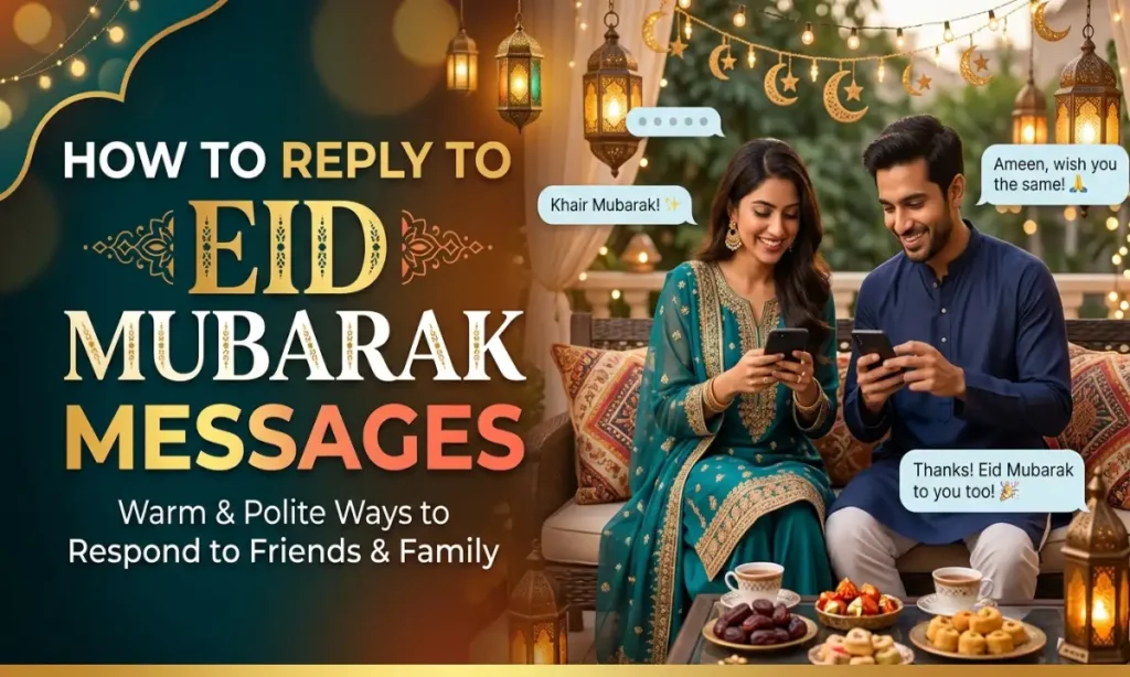 How To Reply To Eid Mubarak Messages