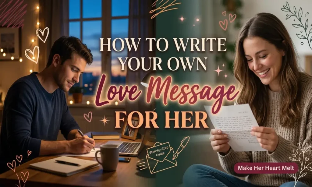 How To Write Your Own Love Message