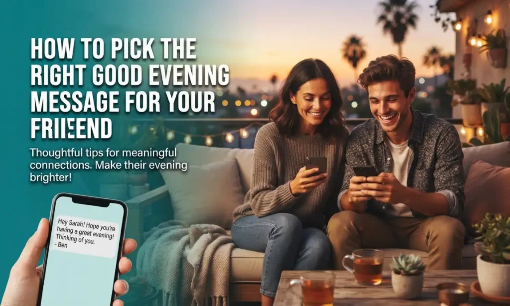 How to Pick the Right Good Evening