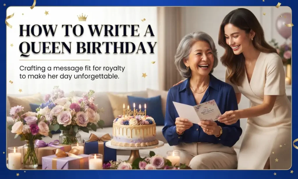 How to Write a Queen Birthday Wish