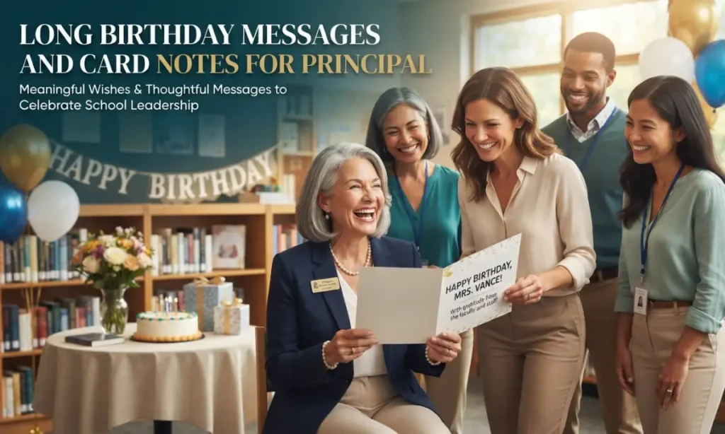 Long Birthday Messages And Card