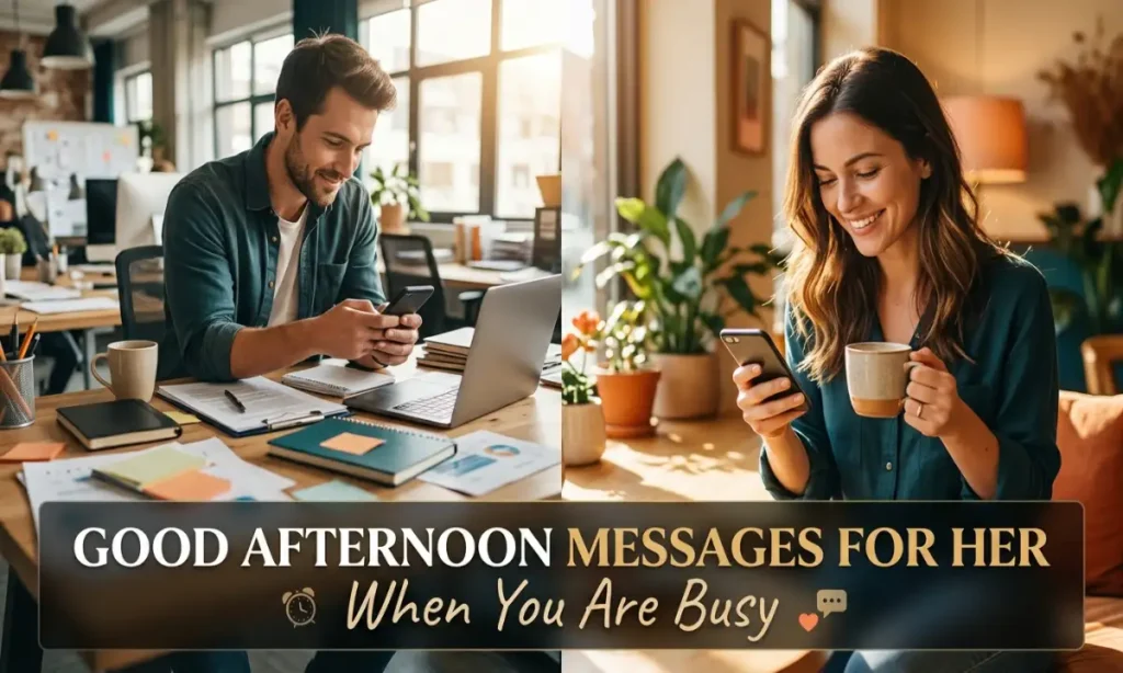 Message For Her When You Are Busy